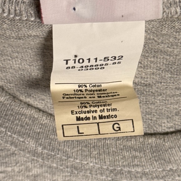 Vintage 90s Champion Harvard University College Heather Gray T-Shirt Adult Large - Picture 5 of 10